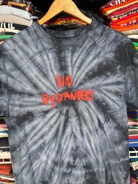 Astroworld tour no bystanders dark tie dye t-shirt